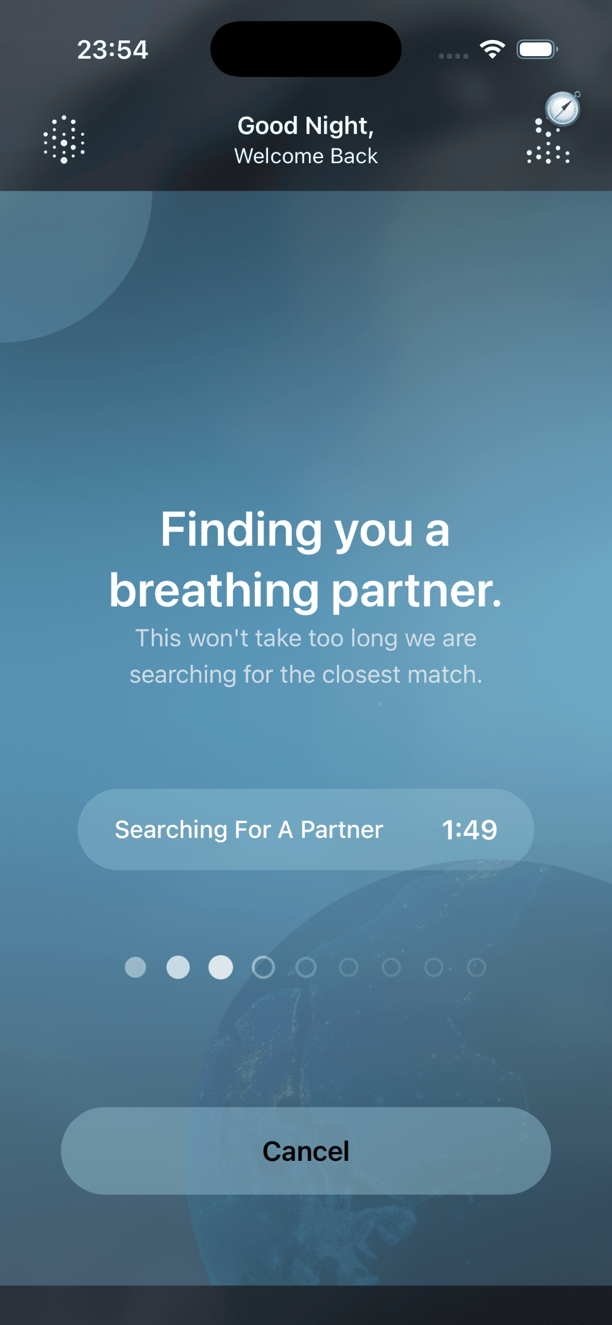 CoBreathe App Screen 3